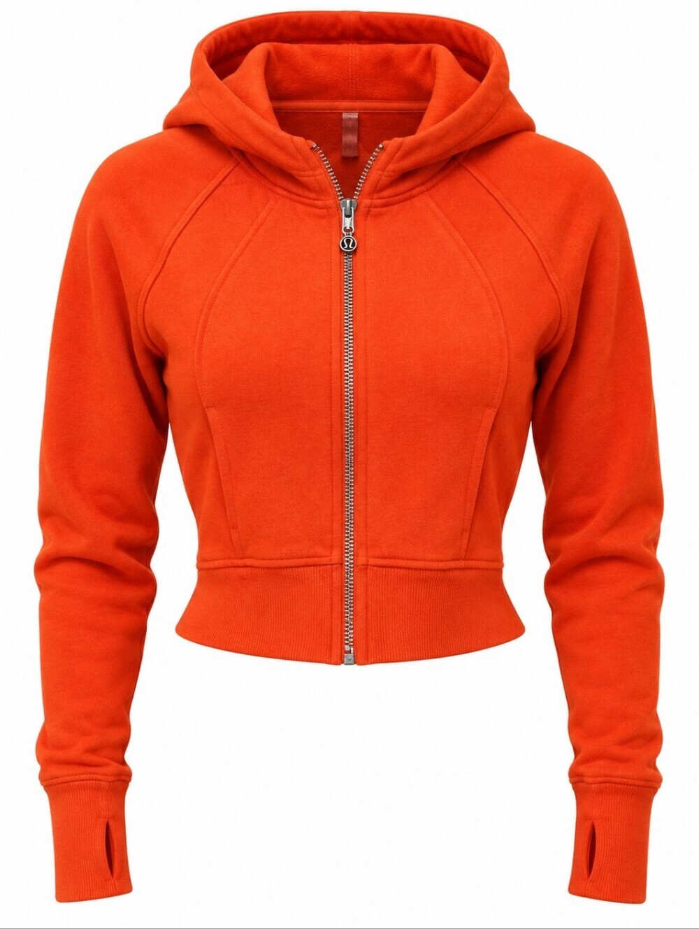 Lululemon Scuba Full-Zip Cropped Hoodie